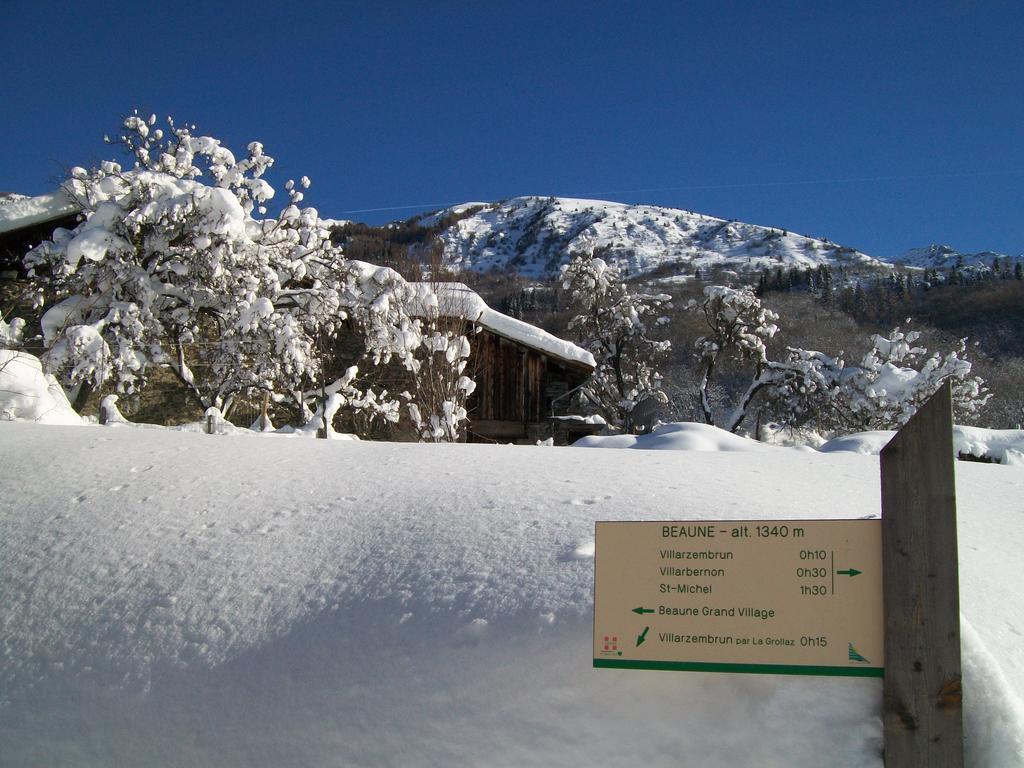 Gite Le Shantone Hotell Saint-Michel-de-Maurienne Eksteriør bilde